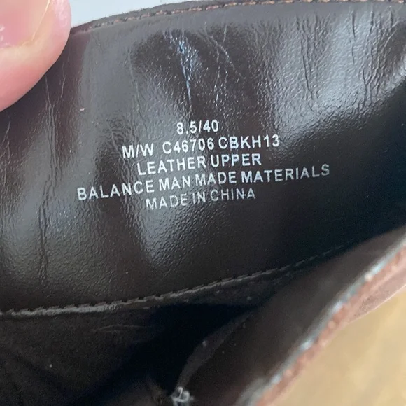 B.O.C womens brown leather boots 8.5 - Picture 4 of 5